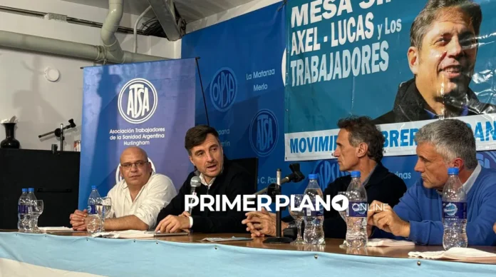 Acto de Fuerza Patria línea Ghi en Morón