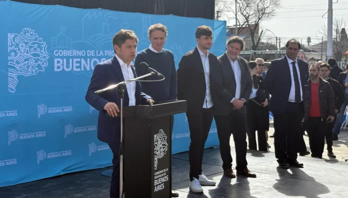 Kicillof en Morón