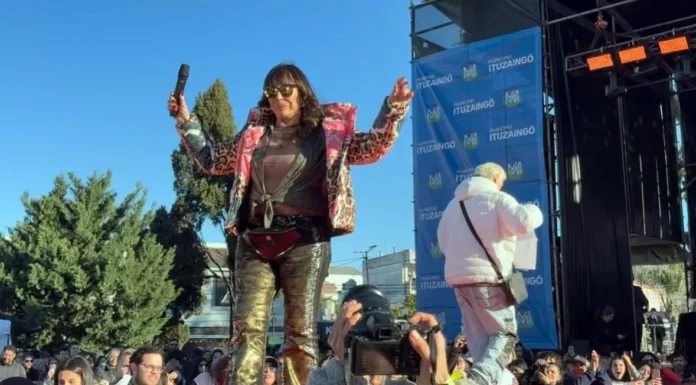 Moria Casán en Ituzaingó