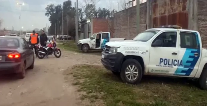 Motochorros detenidos en Merlo