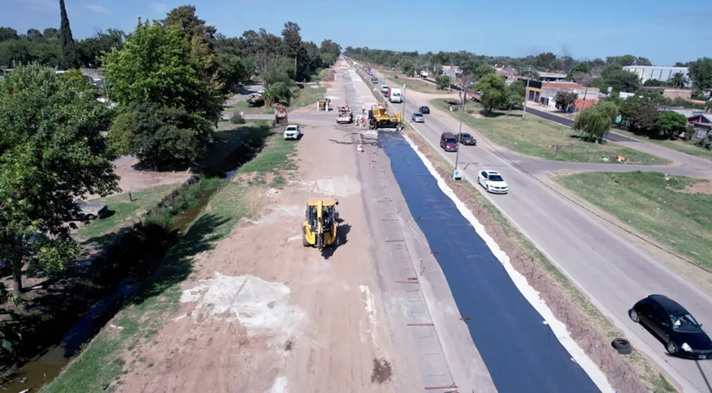 Obras en la Ruta Provincial 24