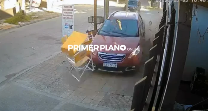 Robo y choque en Caseros