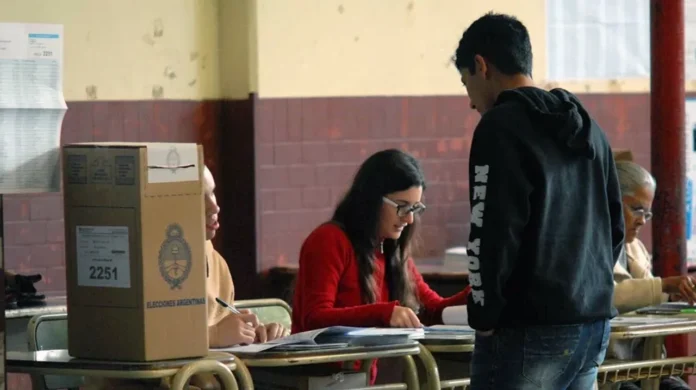 Voto joven en territorio bonaerense