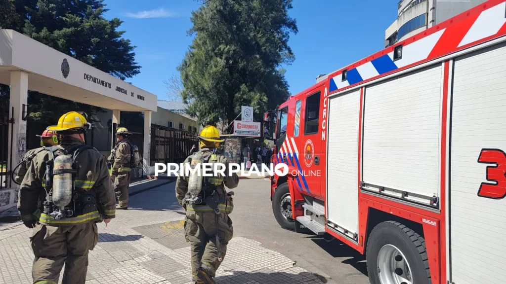 Amenaza de bomba en Tribunales de Morón