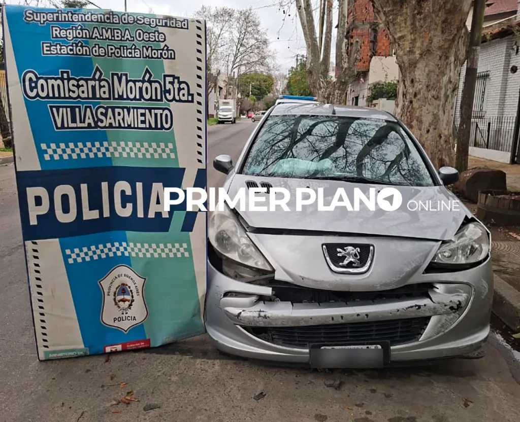 Choque en el peaje de Santa Rosa