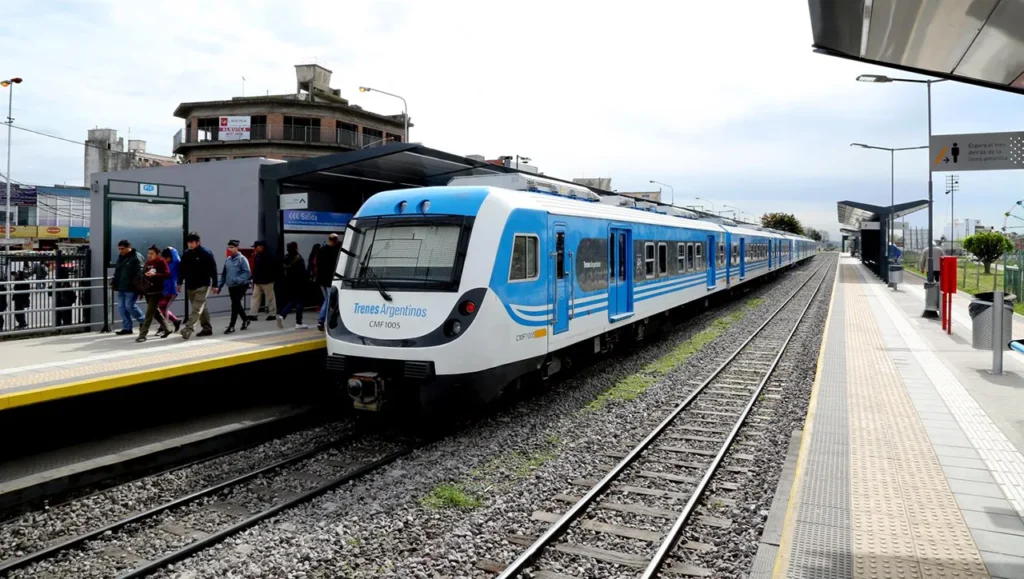 Obras en el tren Belgrano Sur
