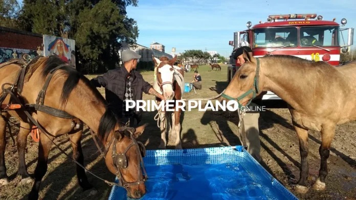 Peregrinación a Luján a caballo