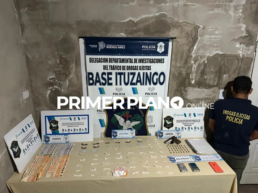 Procedimiento de drogas en Ituzaingó 