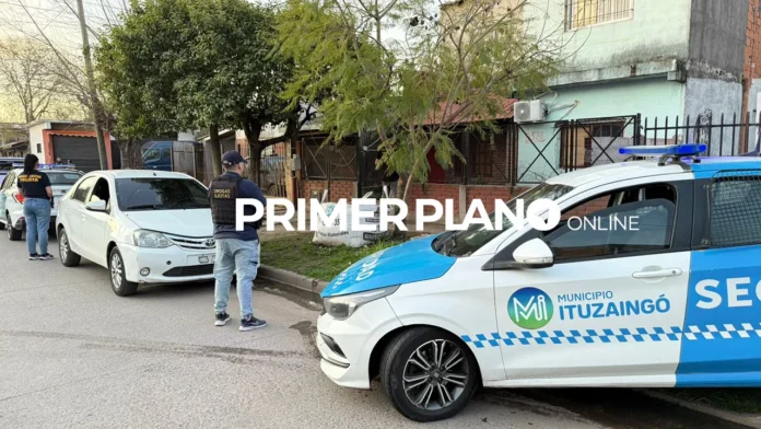 Procedimiento de drogas en Ituzaingó