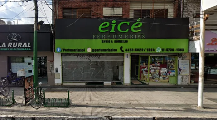 Robo en perfumería de Ituzaingó