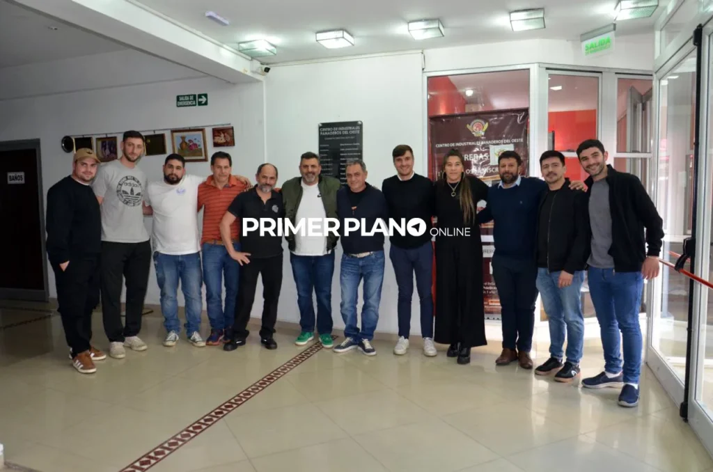 Lucas Ghi visitó el Centro de Industriales Panaderos de Morón
