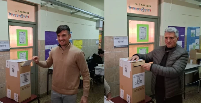 Votaron los hermanos Lucas y José María Ghi