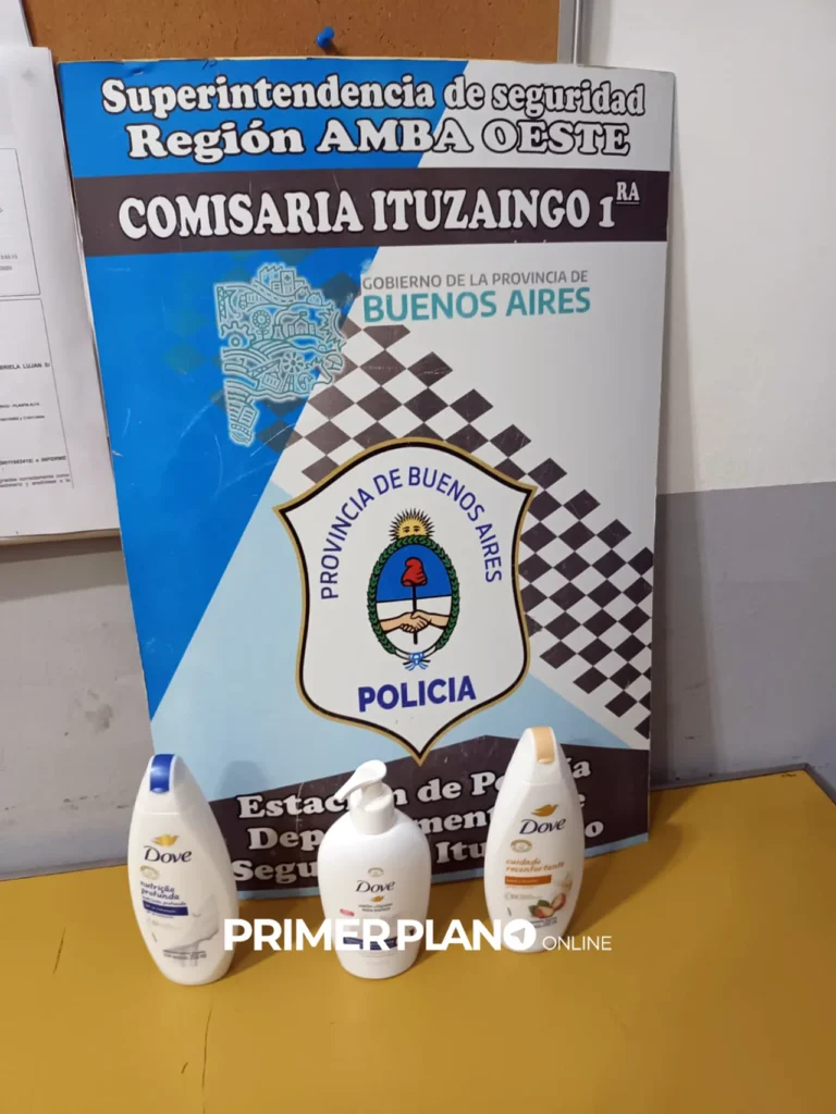 Robo en perfumería de Ituzaingó