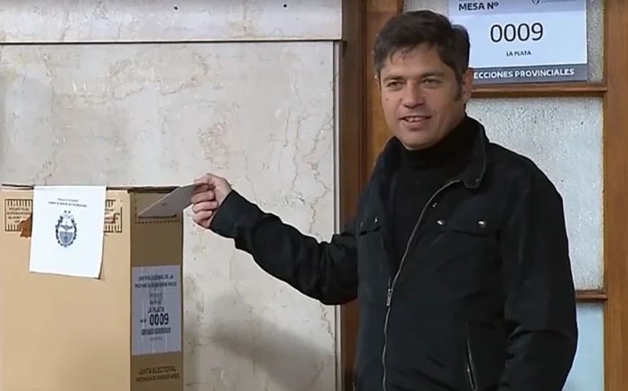Votó Kicillof