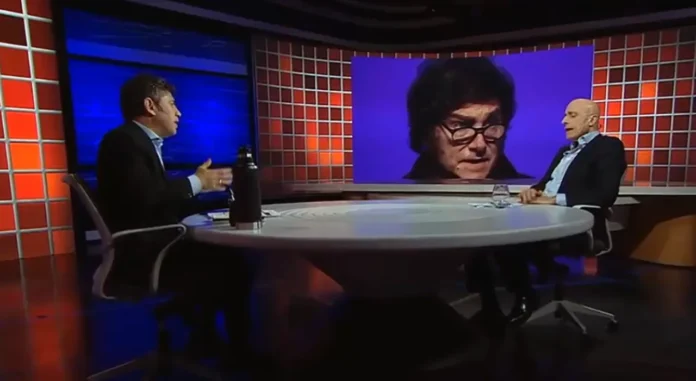 Críticas de Kicillof a Milei