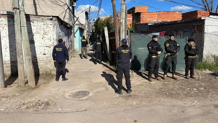 Decomiso de drogas en Hurlingham