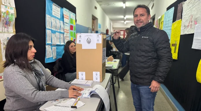 Votó Pablo Descalzo