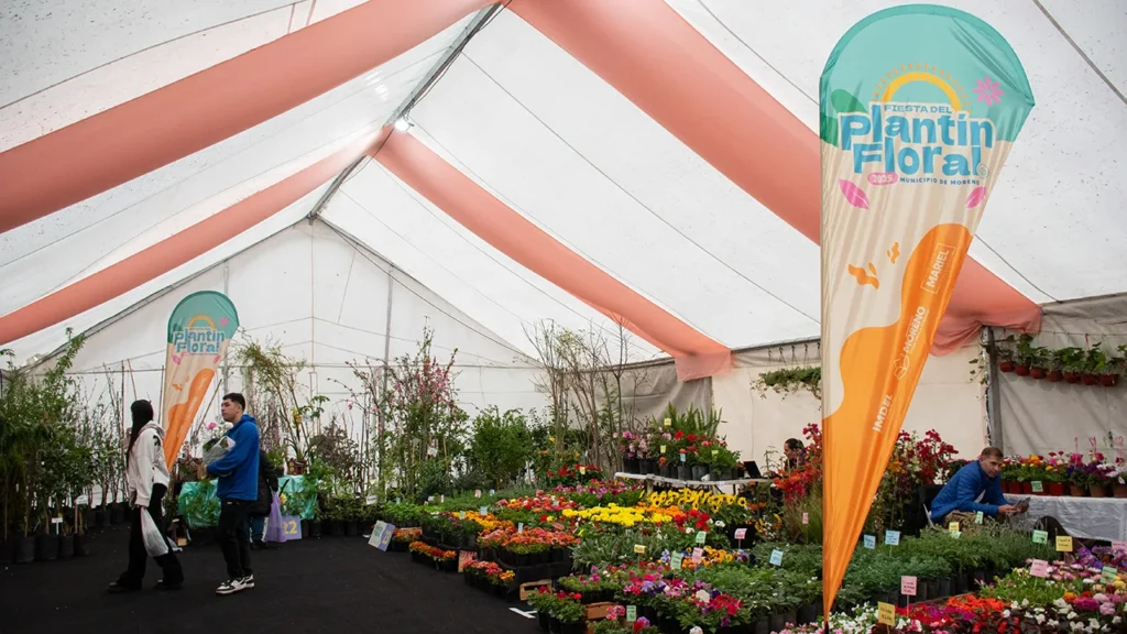 Fiesta del Plantín Floral en Moreno