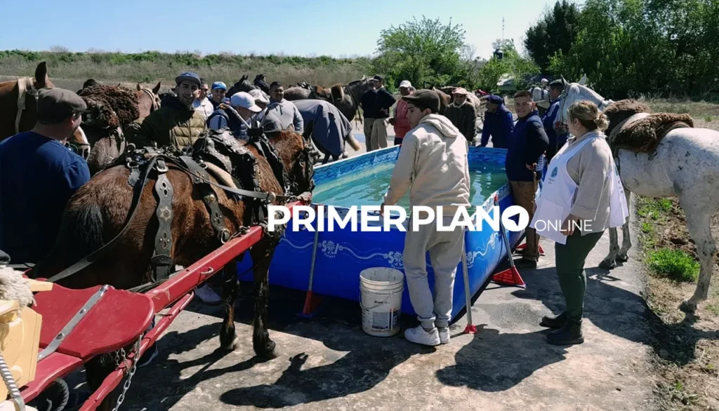 Peregrinación a Luján a caballo