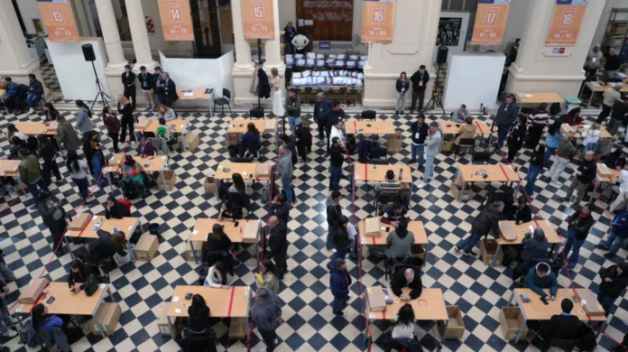 Recuento de votos en La Plata