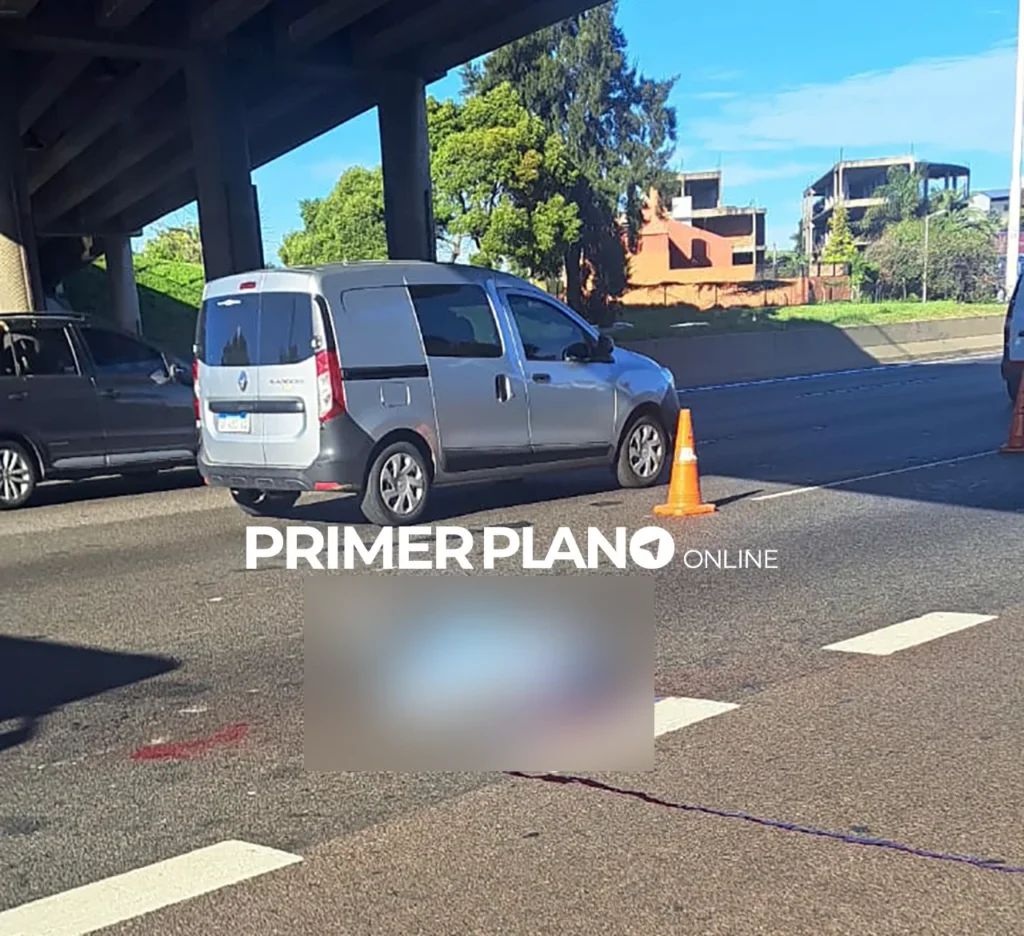Suicidio en Acceso Oeste