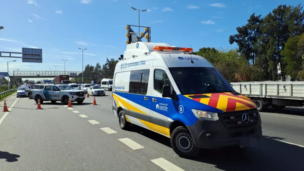 Suicidio en Acceso Oeste