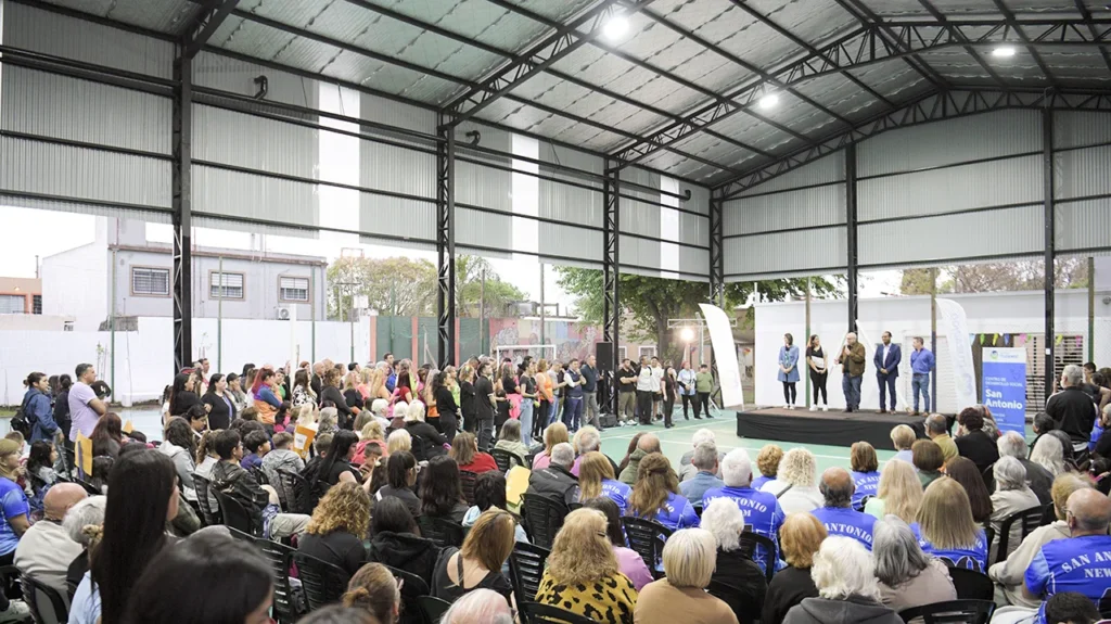 Inauguraron playón multideportes en Ituzaingó sur