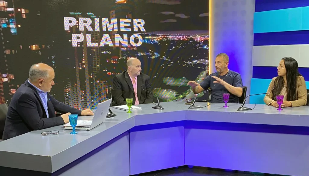 Ariel Diwan y Daniela Cáceres