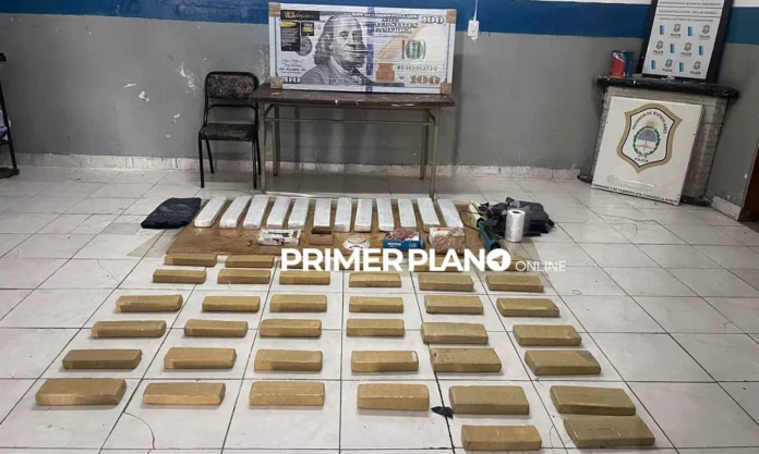 Impactante decomiso de droga en Fuerte Apache
