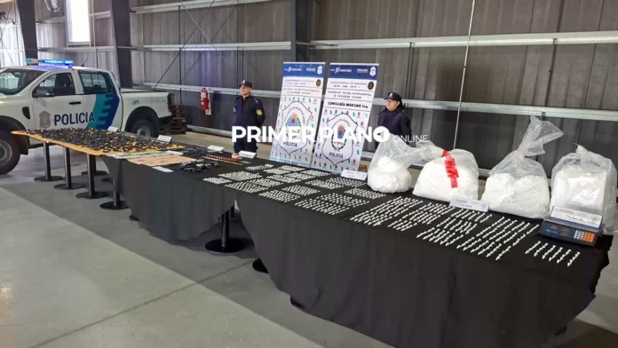Allanamiento por drogas en Moreno