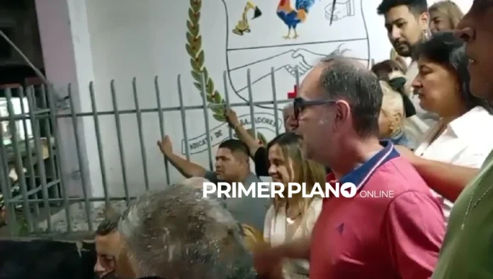 Triunfo de Gustavo Sanz en la elección del gremio municipal en Morón