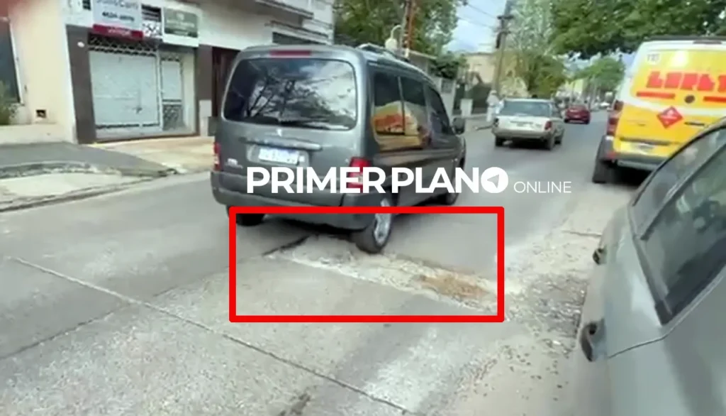 El pozo que cumple 4 meses en Castelar