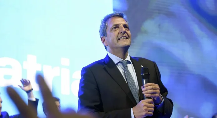 Reapareció Sergio Massa
