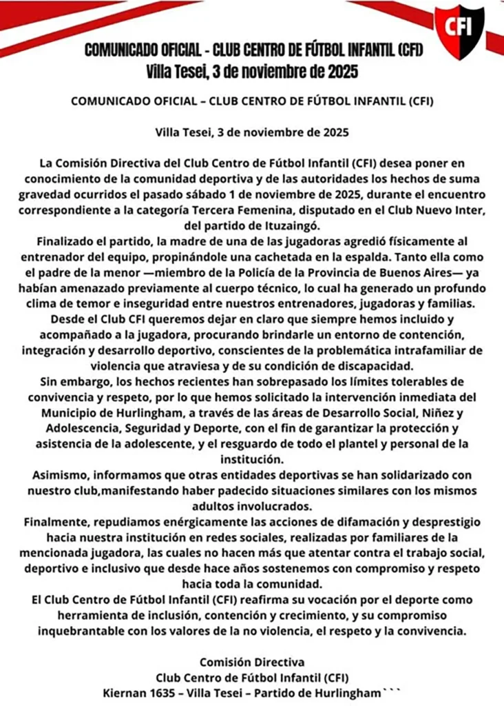 Centro de Fútbol Infantil