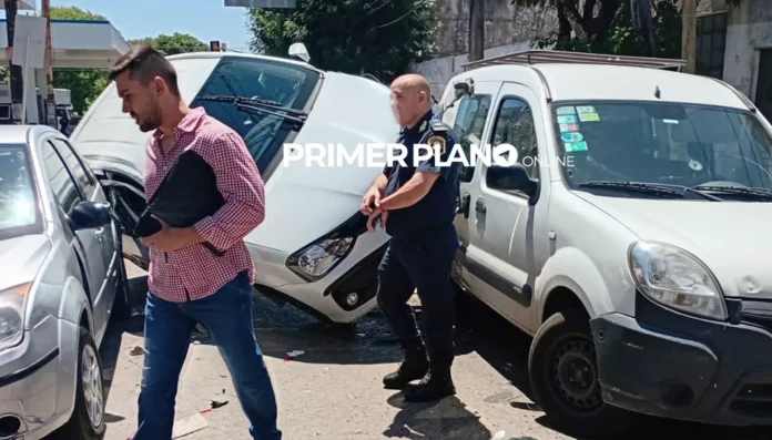 Persecución, tiroteo y choque en Celina