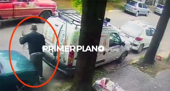Miserable robo en Castelar a un técnico de aires acondicionados