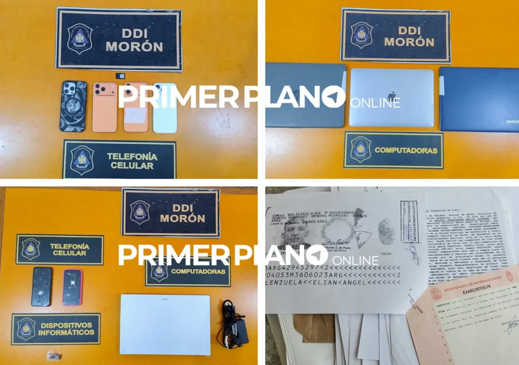 Encontraron una copia del DNI de L-Gante en allanamientos y analizan si está vinculado con una banda estafadora