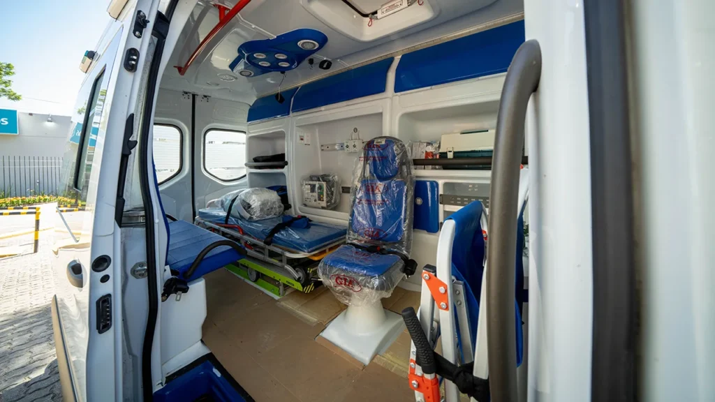 Entrega de ambulancias en Moreno