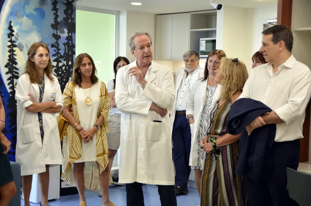 Nueva sala en el hospital Posadas