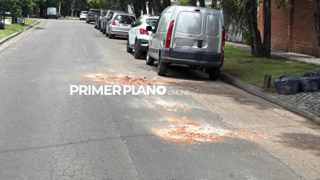 Calles detonadas en Castelar