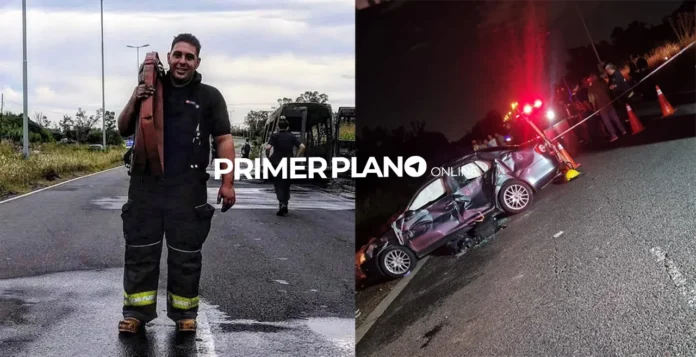 Bombero atropellado y fallecido en Morón