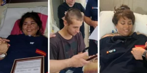 Bomberos atropellados en Morón