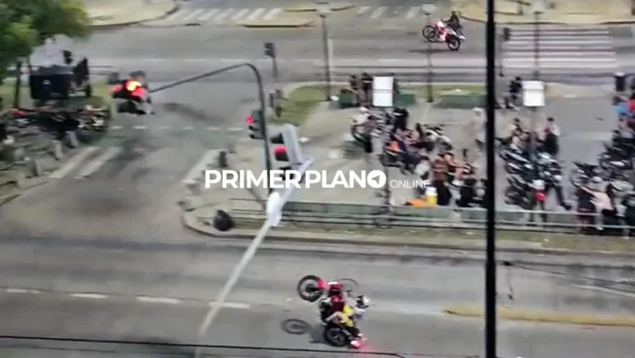 Descontrol en el Parque Lineal de Haedo