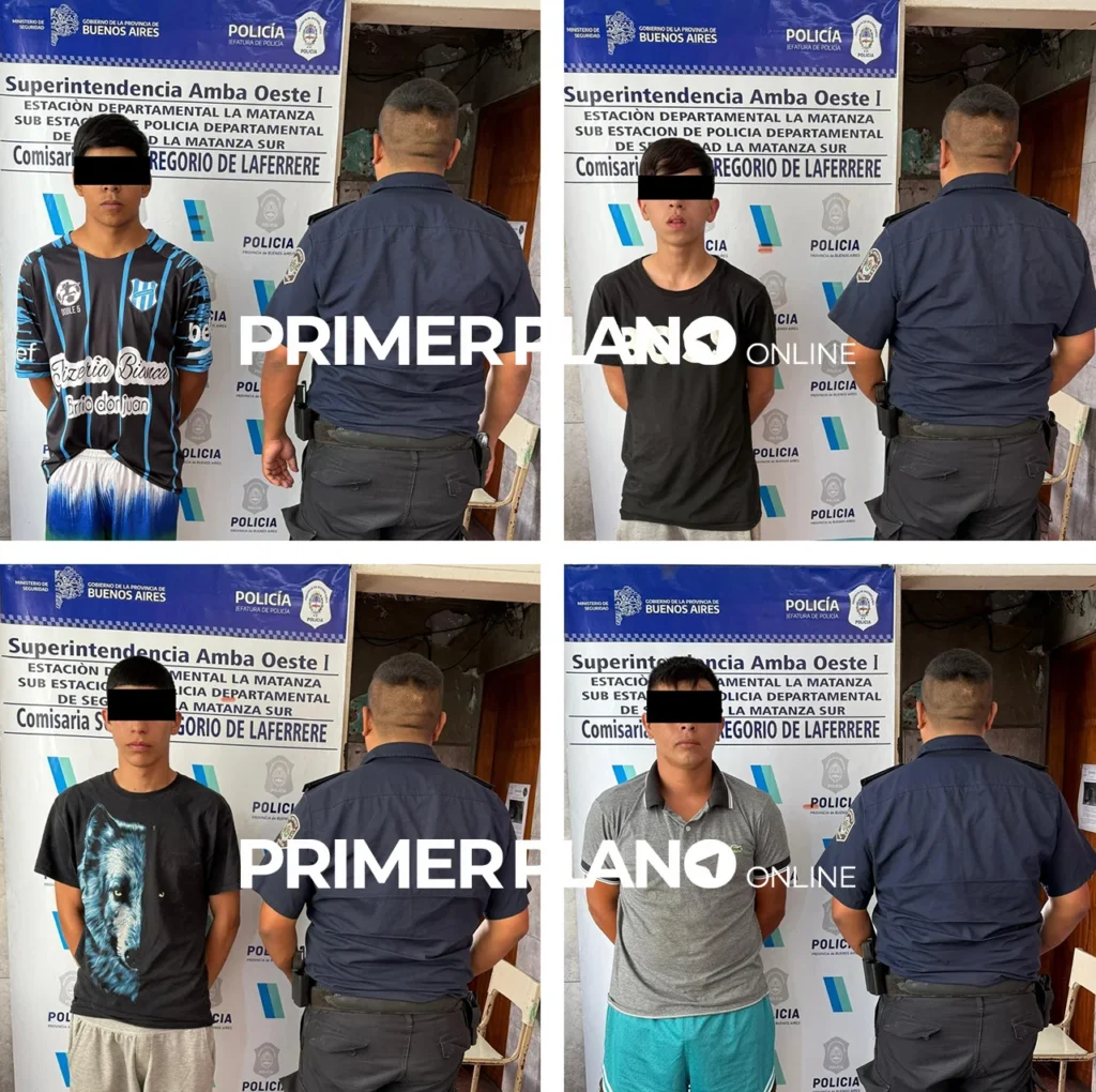 Banda de entraderas en Laferrere