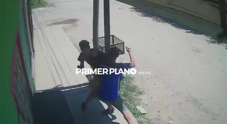 Delincuente sacado en Moreno