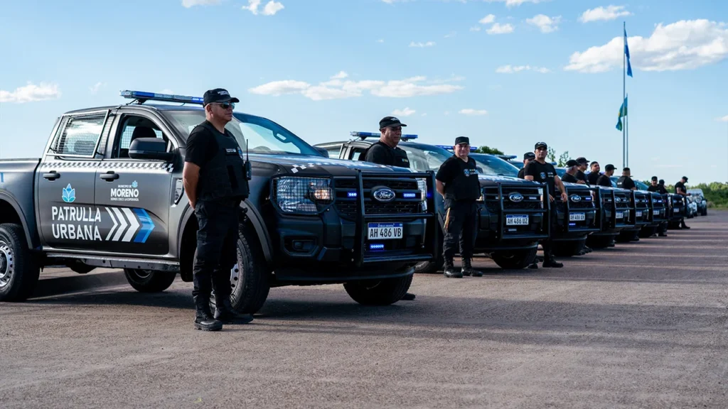 Patrulleros para la Guardia Urbana en Moreno
