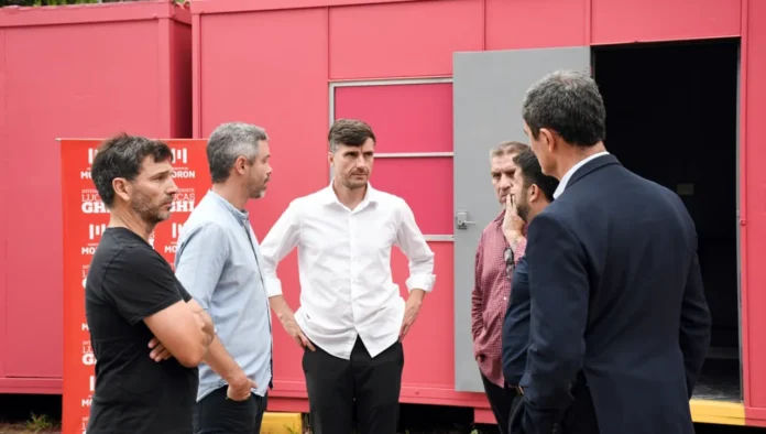 Estación de descanso para repartidores en Haedo