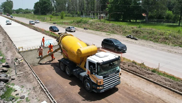 Obras en Ruta Provincial 24 en Moreno