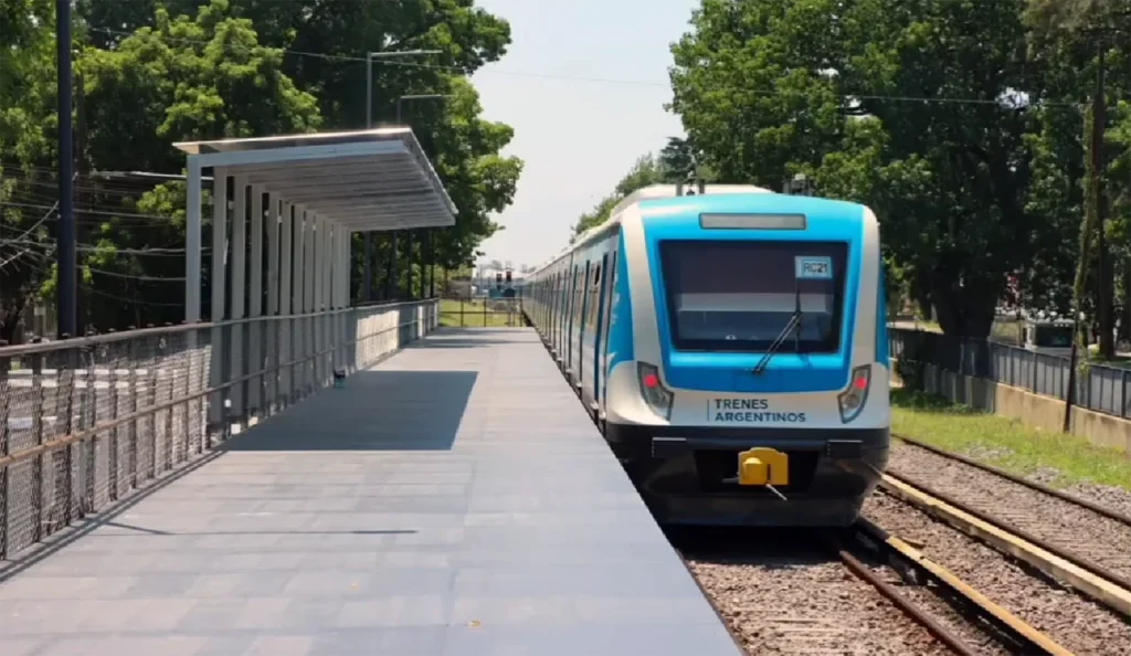 Renovación de la estación de tren en Morón