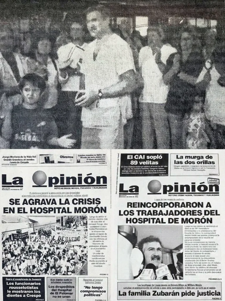 Hospital de Morón a 30 años de la resistencia